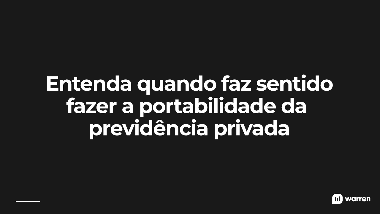 Portabilidade na previdência privada como funciona e quando fazer GUIA