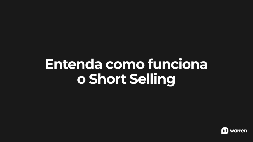 Entenda como funciona o Short Selling, ilustração