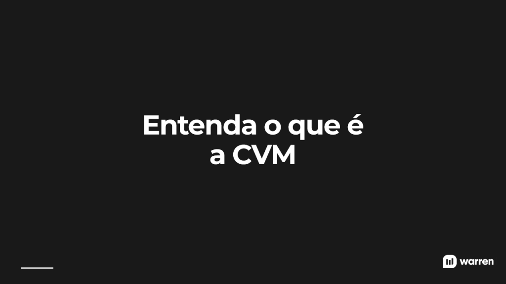 Entenda o que é a CVM, ilustração
