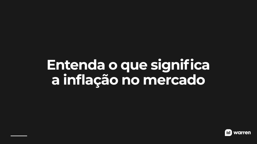 Entenda o que significa inflação no mercado, ilustração