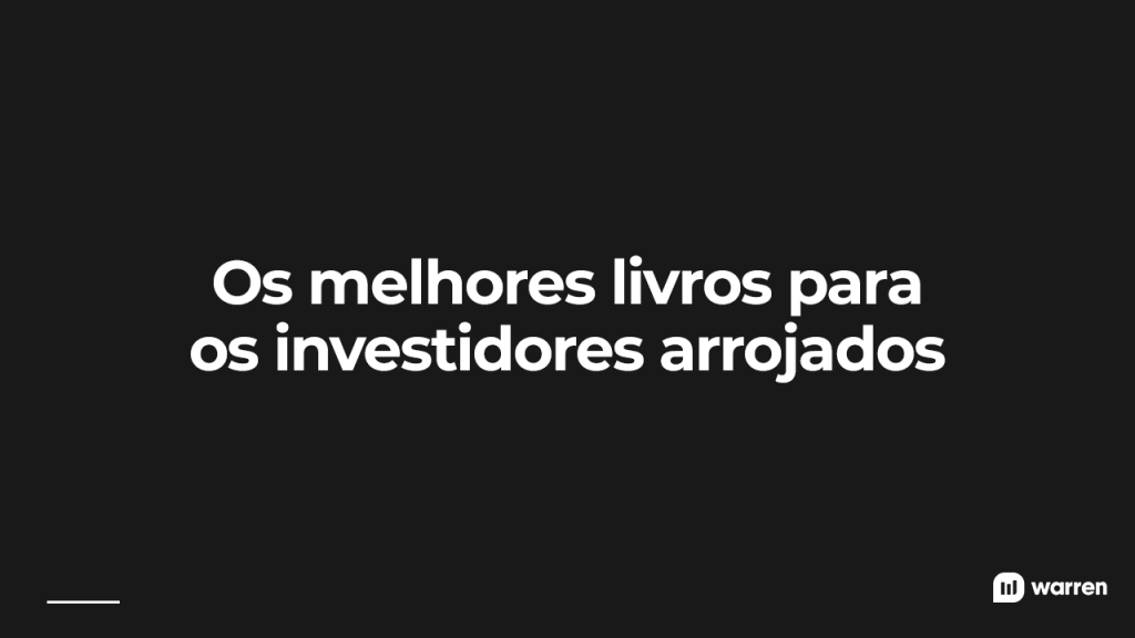 Livros para investidores arrojados, ilustração