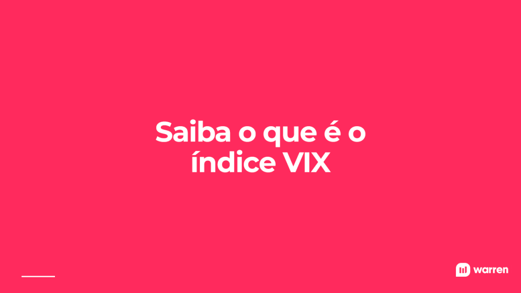 O que é o índice VIX, ilustração