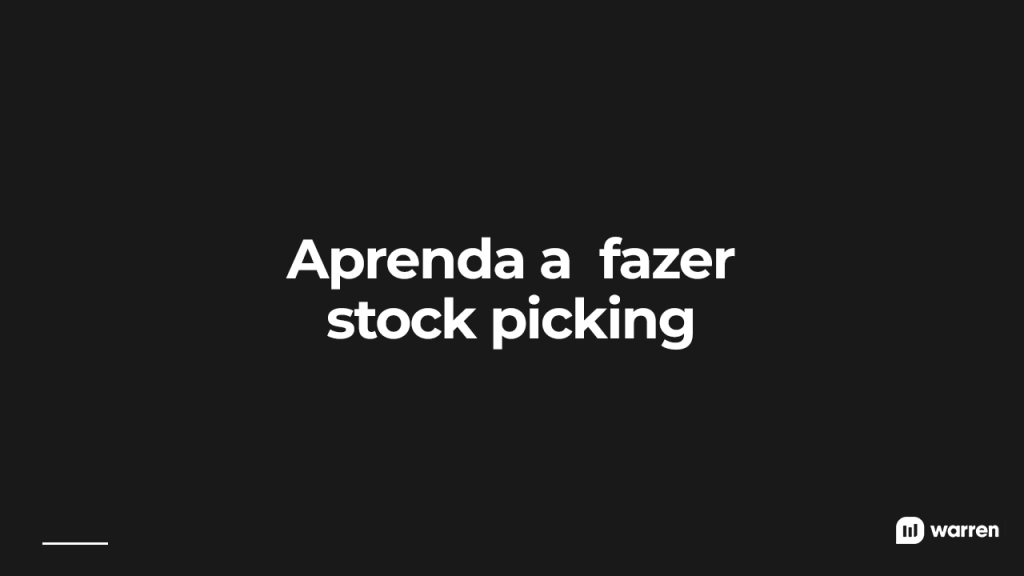 Aprenda a fazer stock picking, ilustração