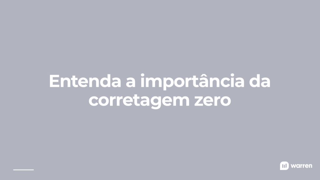 Entenda a importância da corretagem zero, ilustração
