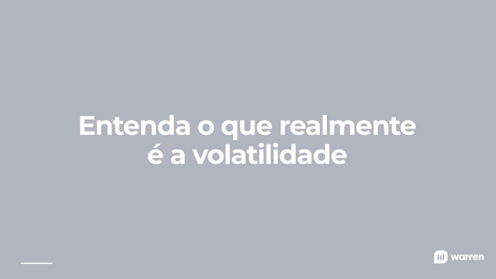 Entenda o que realmente é a volatilidade, ilustração