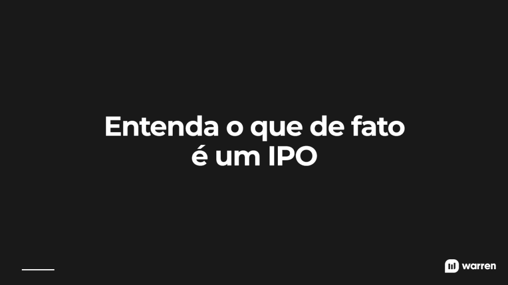 Entenda o que de fato é um IPO, ilustração