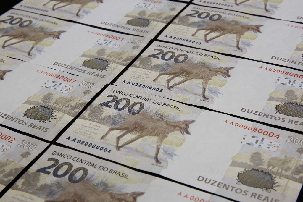 a nota de 200 reais anunciada pelo Banco Central
