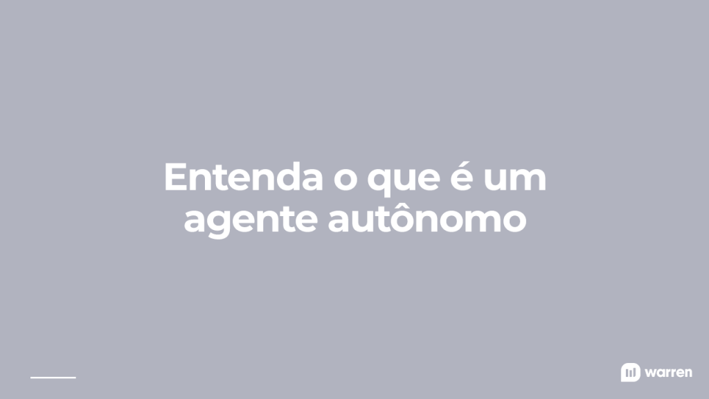Entenda o que é um agente autônomo, ilustração