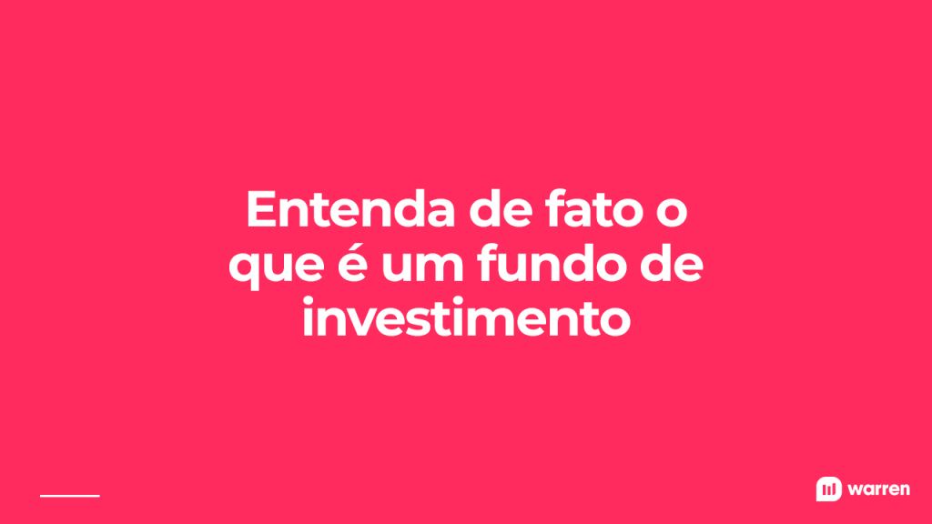 Entenda de fato o que é um fundo de investimento, ilustração