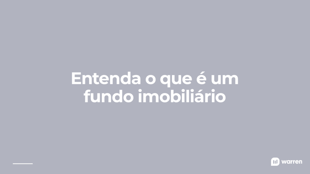 Entenda o que é um fundo imobiliário, ilustração