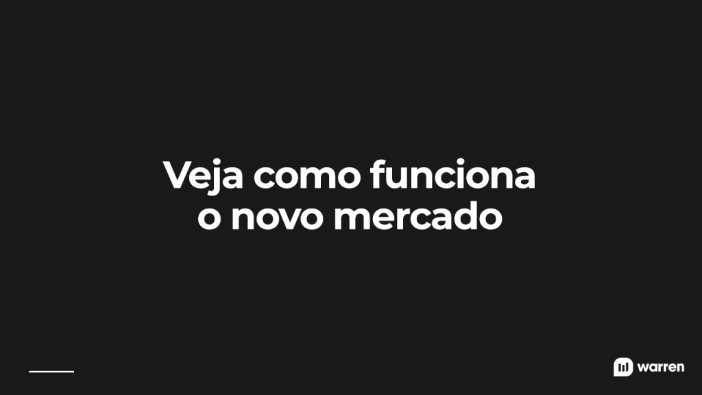 Veja como funciona o novo mercado, ilustração