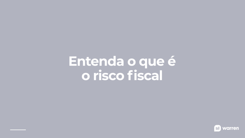 Entenda o que é o risco fiscal, ilustração