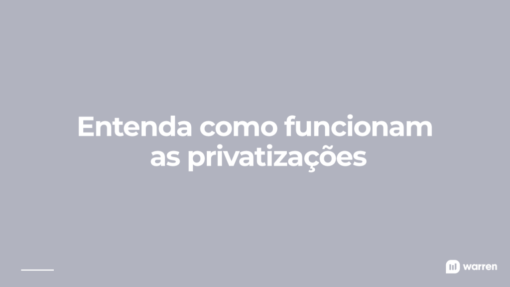 como funcionam as privatizações, ilustração
