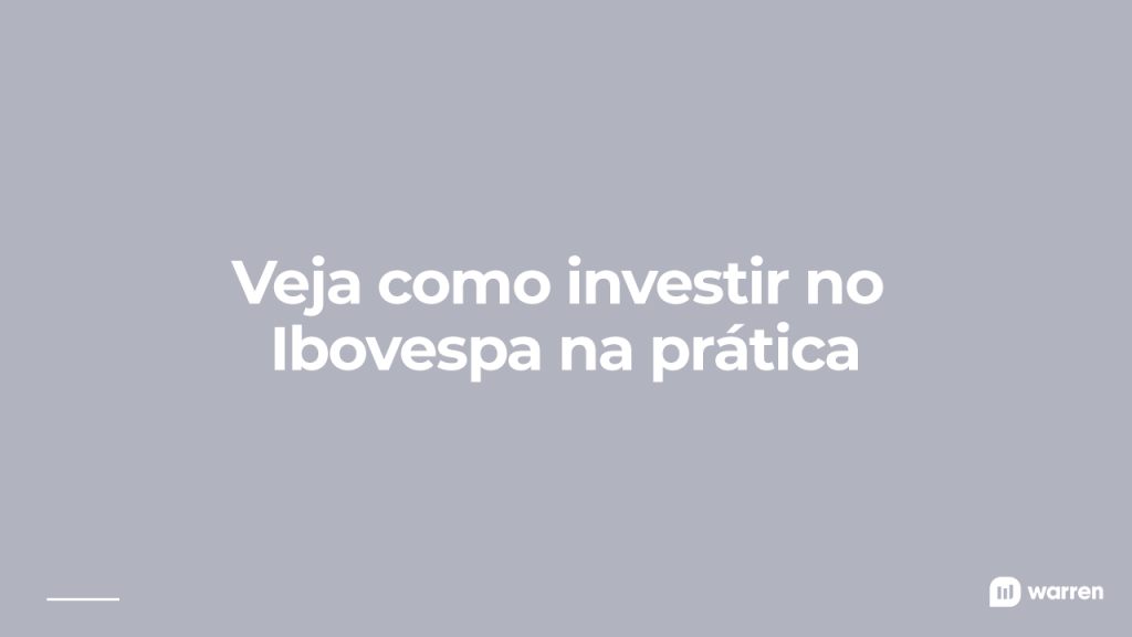 como investir no ibovespa, iluistração