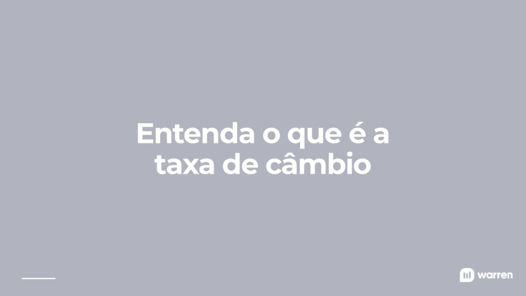 o que é taxa de câmbio, ilustração