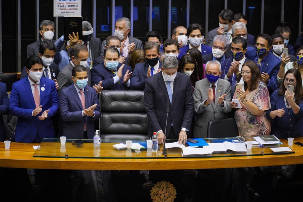 Arthur Lira eleito, foto
