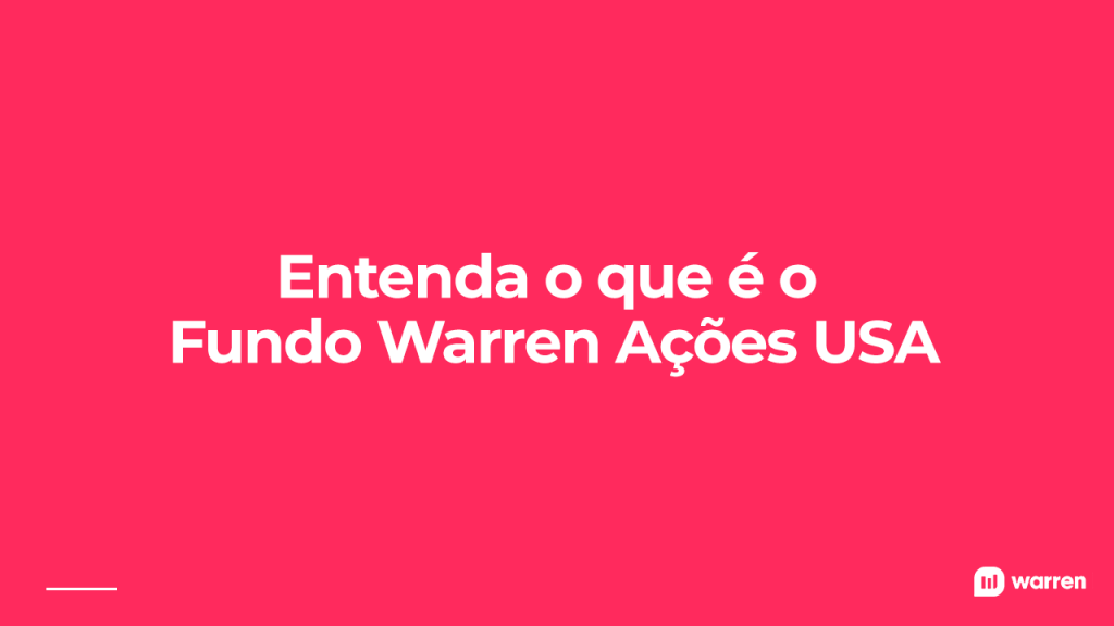 o que é o fundo warren ações usa, ilustração