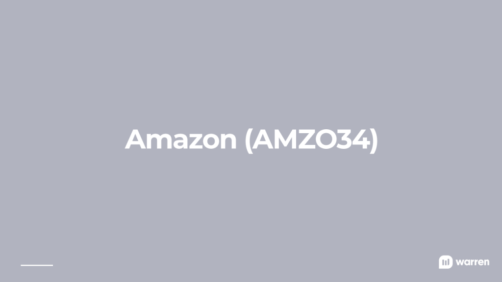 amazon é um dos bdrs mais negociados da bolsa, ilustração