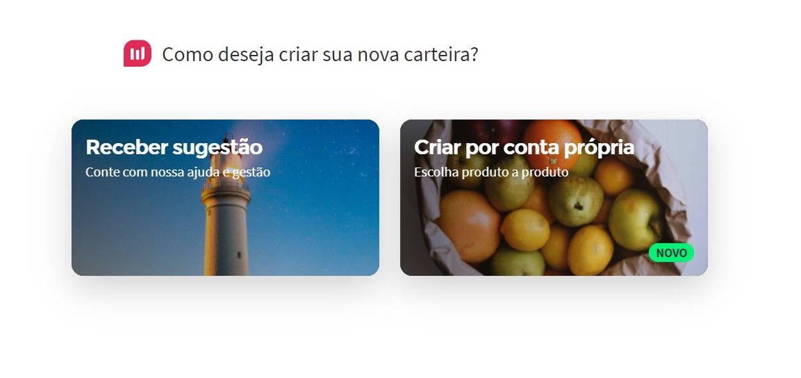 Carteira por conta própria Warren 2
