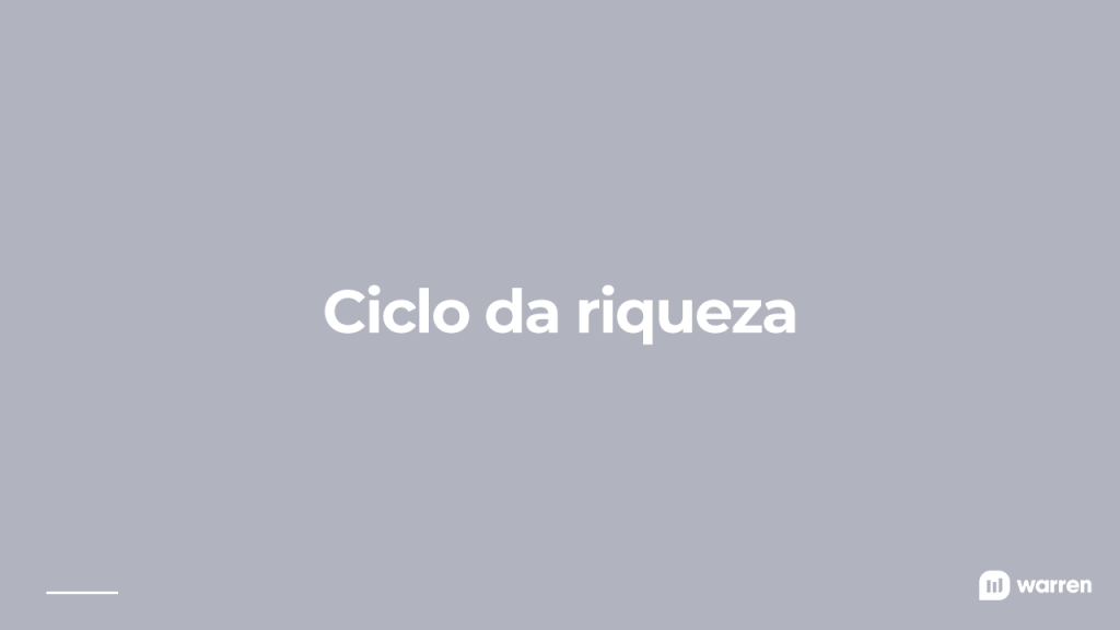 ciclo da riqueza, ilustração