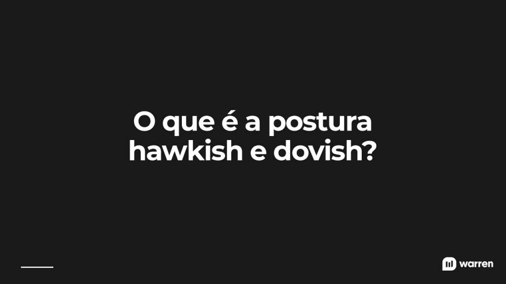 o que é hawkish e dovish, ilustração