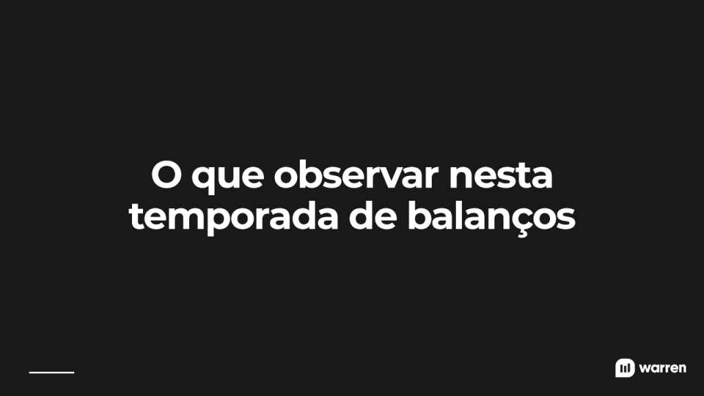 O que esperar da temporada de balanços do 1º trimestre, ilustração