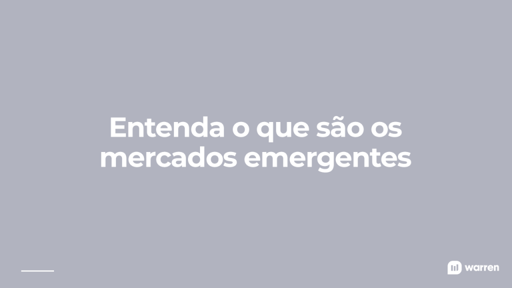 o que são mercados emergentes, ilustração