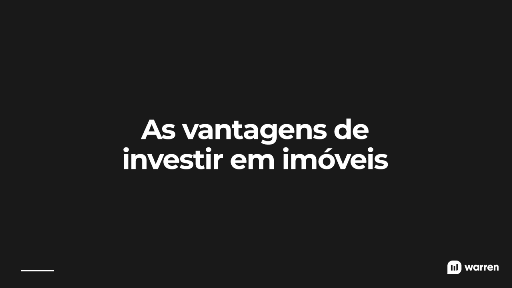 vantagens de investir em imóveis, ilustração
