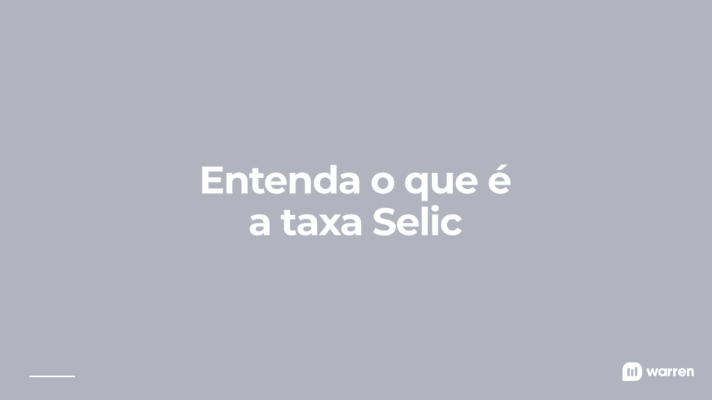 entenda o que é a taxa Selic, ilustração