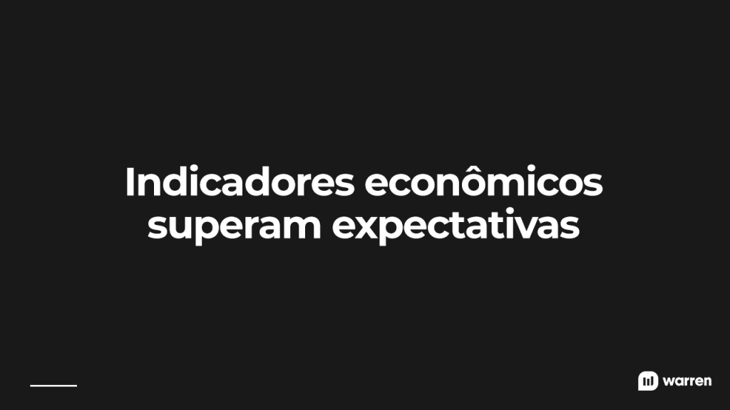retomada econômica em ritmo mais forte do que o esperado, ilustração