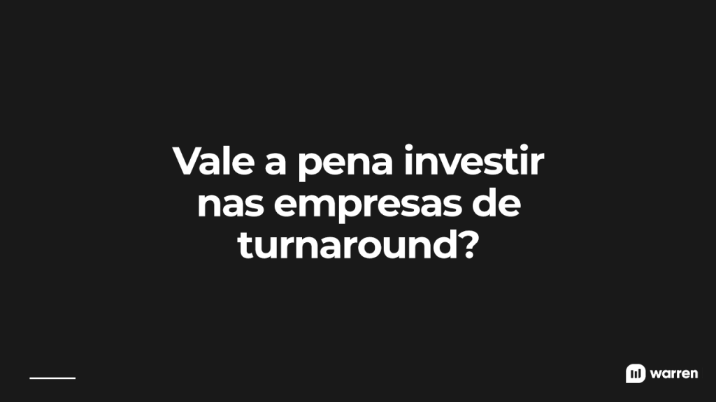 Vale a pena investir em empresas em turnaround, ilustração