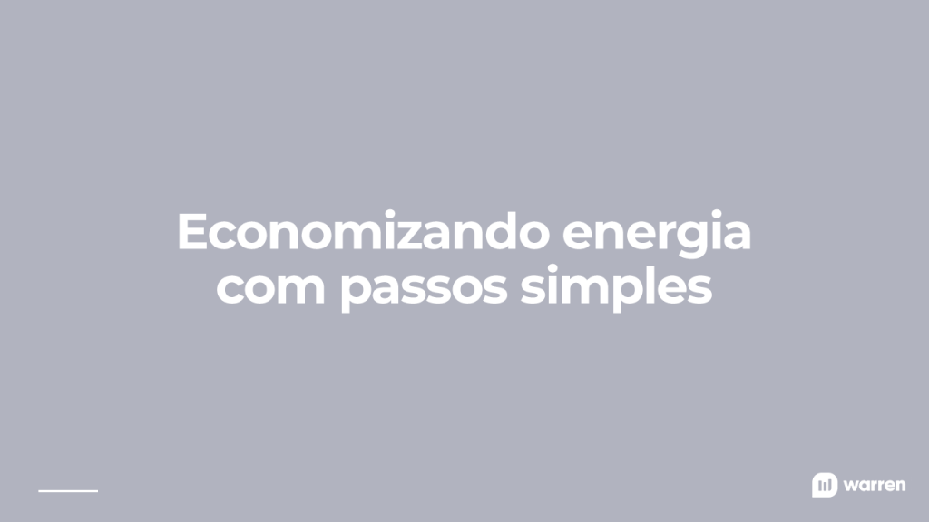 Como economizar energia no dia a dia, ilustração