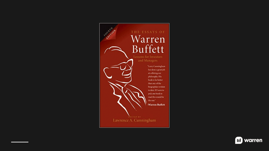 Os ensaios de Warren Buffett, livro