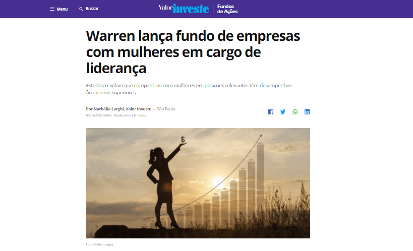 A Warren na imprensa: saiba como nos destacamos em 2020