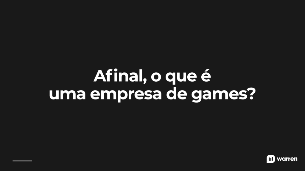 Afinal, o que é uma empresa de games, ilustração 