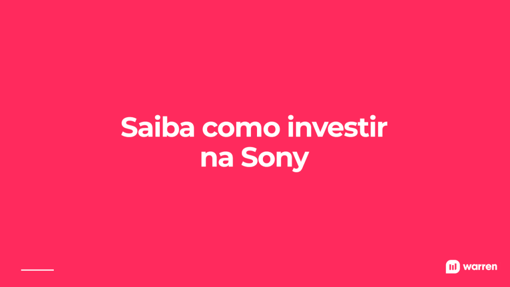 Saiba como investir na Sony, ilustração 