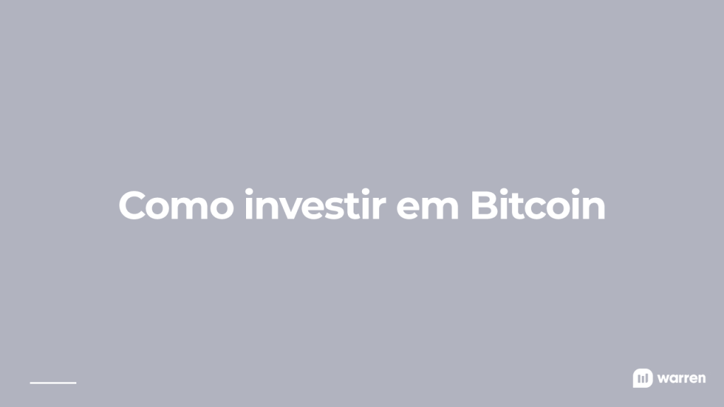 como investir em bitcoin, ilustração