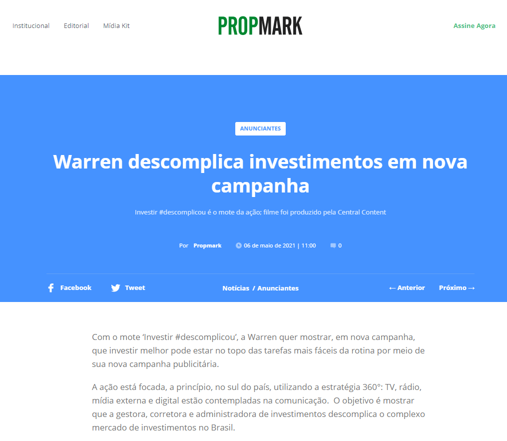 Warren no Propmark