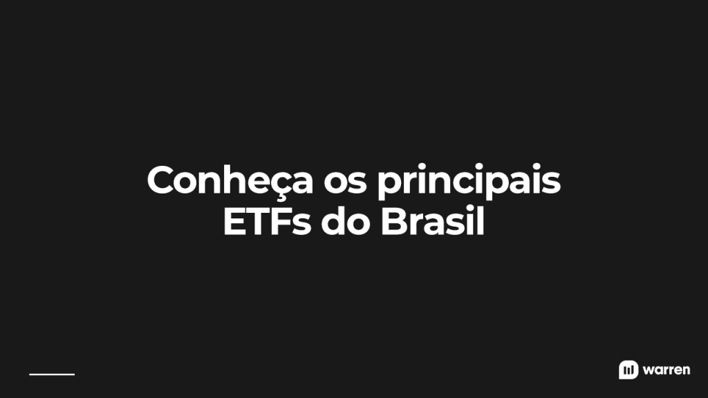 Principais ETFs do Brasil, ilustração