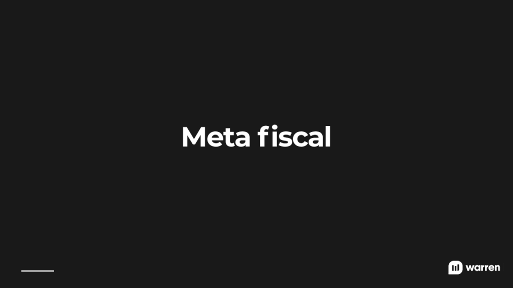 meta fiscal, ilustração
