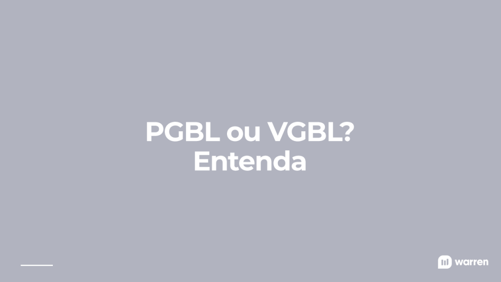 Diferença entre PGBL e VGBL, ilustração