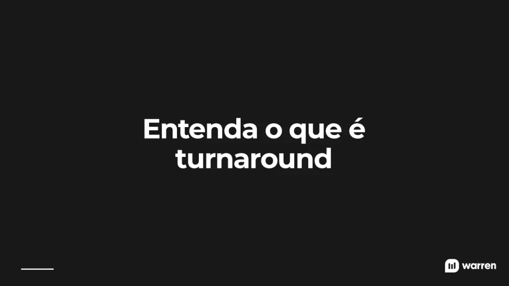 o que é turnaround, ilustração