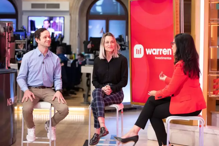 Fundadores da Warren dão entrevista à NYSE em mais um passo rumo à Warren Internacional, ilustração